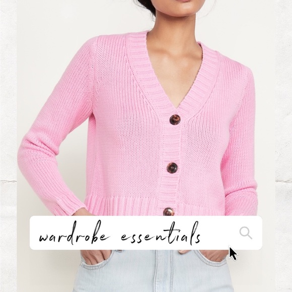 Pink cardigan sweater 💕 - Picture 5 of 5